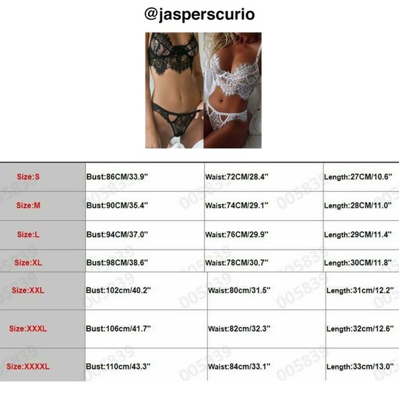 Bohemian Gypsy Lingerie Floral Lace Set BLACK - Picture 9 of 9